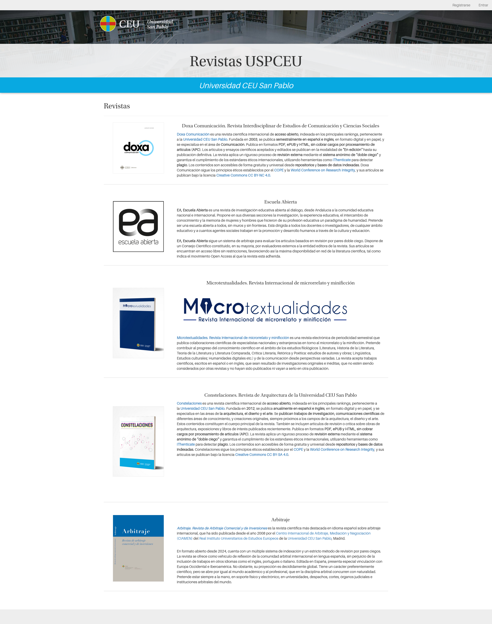 Vista previa revista cientifica CEU San Pablo